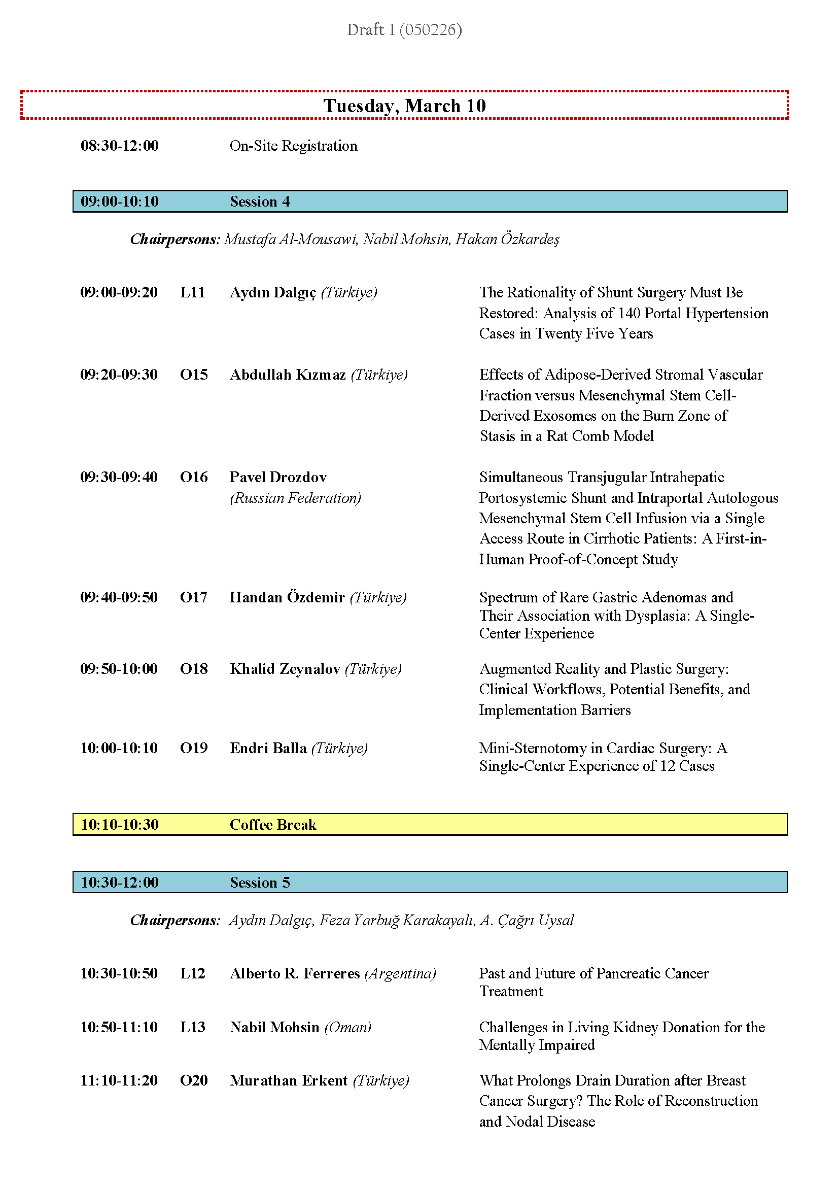 ACS Turkey Chapter Meeting 2026 Program image  4